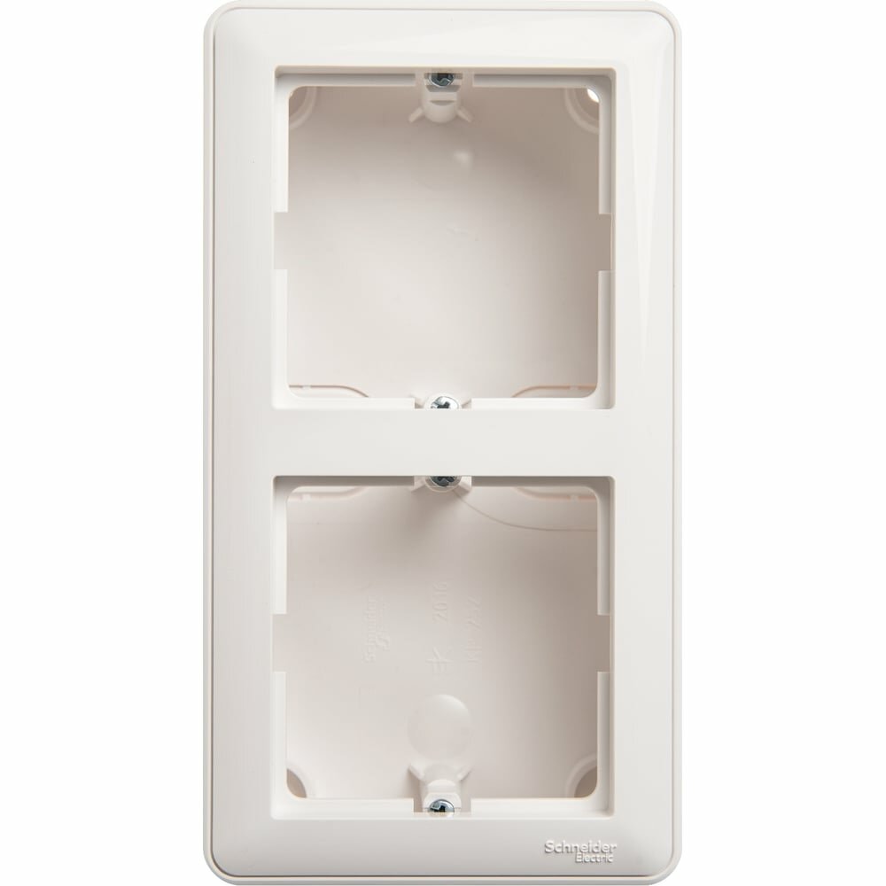 Подъемная двухместная коробка для наружного монтажа Systeme Electric W59