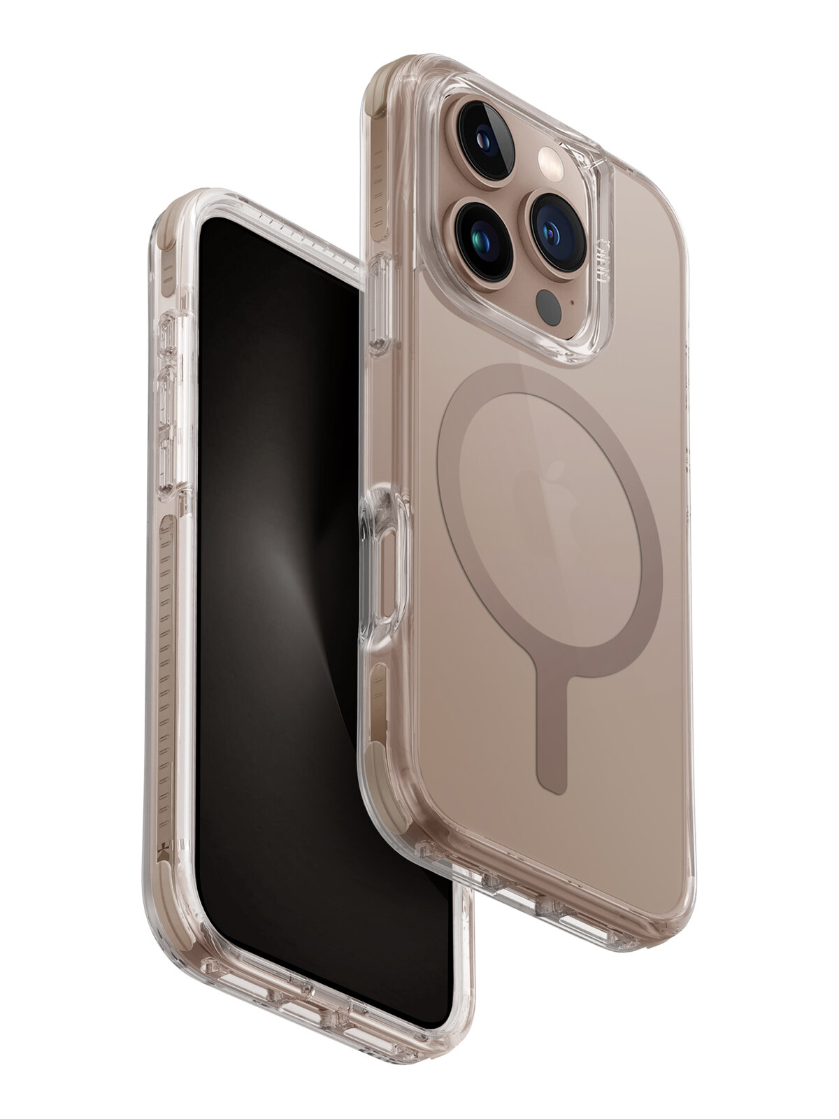 Uniq для iPhone 16 Pro чехол Combat Taupe Gold (MagSafe) — фото 1