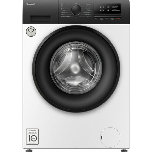 фото Cтиральная машина с инвертором и паром weissgauff wm 40106 inverter steam