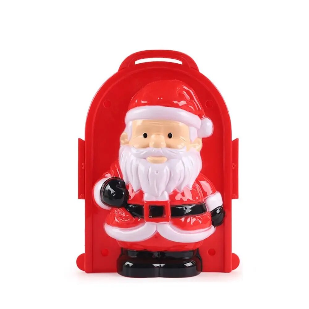Пластиковый зажим для снежков 22/38 см Красный, Santa Claus