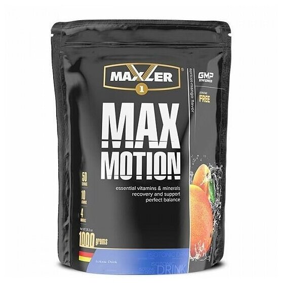 MAXLER EU Max Motion (Пакет) 1000 г (Orange Flavor)