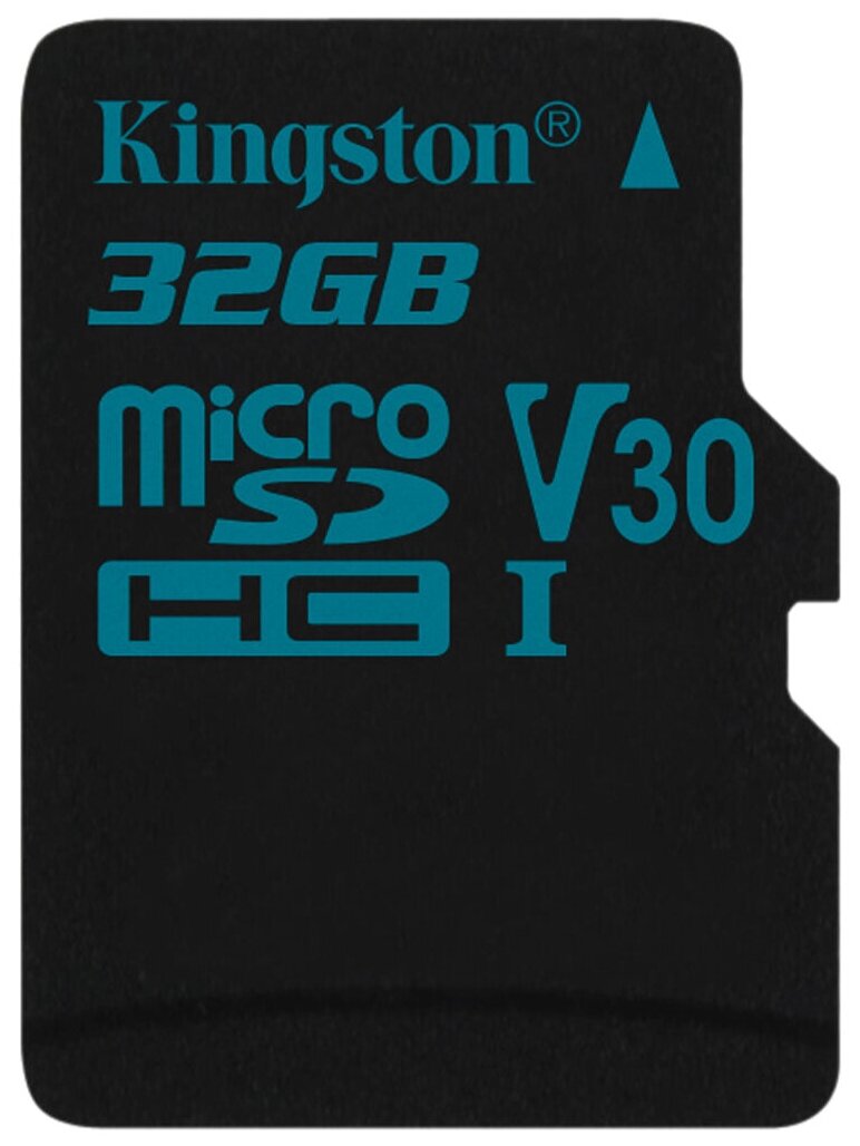 Карта памяти microSDHC 32 GB KINGSTON Canvas Go UHS-I U1, 90 Мб/сек (class 10), адаптер, SDCG2/32GB