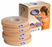 Тейп кинезиологический CureTape Neutral, 1 см x 5 м, уп. 5 шт, арт. 160929, телесный