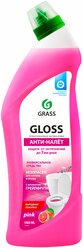 Grass чистящий гель для ванны и туалета Gloss pink с ароматом грейпфрута, 1 л