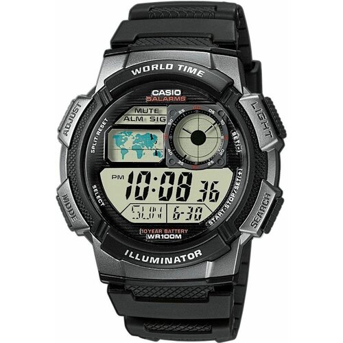 фото Наручные часы casio, черный