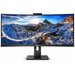 Монитор LCD 34'' [21:9] 3440x1440(UWQHD) VA, Curved, nonGLARE, 500 cd/m?, H178°/V178°, 3000:1, 80M:1, 16.7M, 4ms, HDMI, DP, USB-Hub, Height adj, Tilt, Swivel, Speakers, 3Y, Black