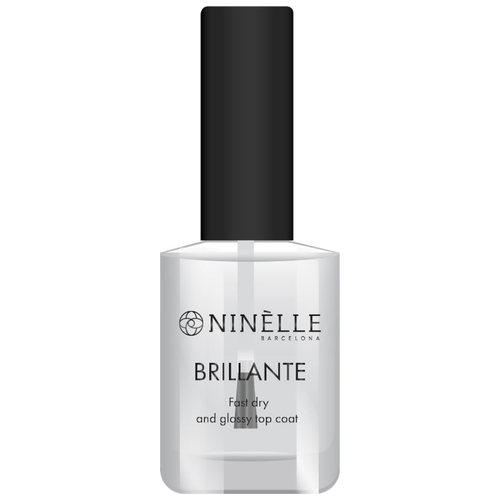 Ninelle Верхнее покрытие Brillante Fast Dry and Glossy Top Coat, 204, 10 мл