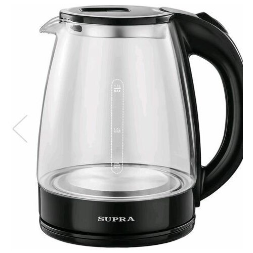 Чайник элекрический SUPRA KES-1870G 18л 1500 Вт стеклочерный 174900₽