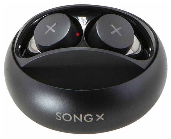 Беспроводные наушники SONG X x QQ SX06 TWS True Wireless Headphones Black