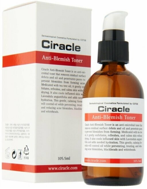 Ciracle Тонер для проблемной кожи 105,5 мл Anti-Blemish Toner