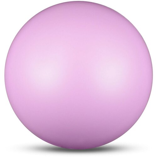 фото Мяч для художественной гимнастики indigo, in329-lil, диам. 19 см, пвх, сиреневый металлик