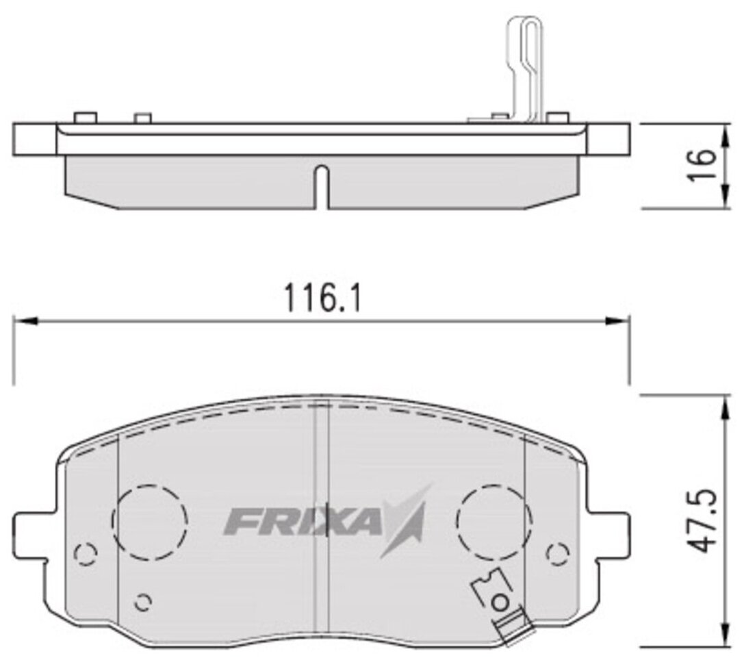   HYUNDAI i10 KIA Picanto (04-)  (4.) FRIXA S1K20