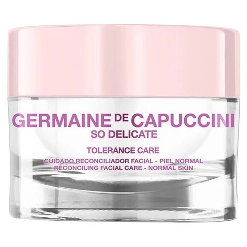 Germaine de Capuccini SO DELICATE Tolerance Care Крем успокаивающий для нормальной кожи для лица, шеи и области декольте, 50 мл