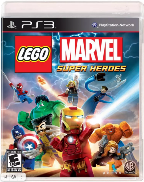 Игра LEGO Marvel Супер Герои для PlayStation 3