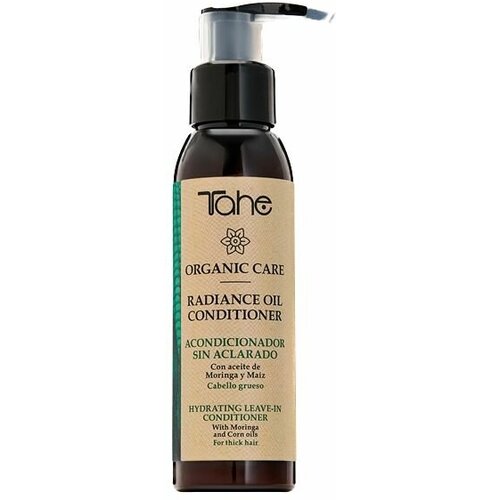 TAHE Увлажняющий несмываемый кондиционер для густых и сухих волос Organic Care Radiance Oil Conditioner tahe увлажняющий несмываемый кондиционер для густых и сухих волос organic care radiance oil conditioner