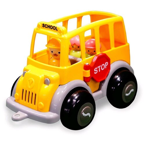 игрушка viking toys reline midi самосвал Автобус Viking Toys Midi (1236), желтый