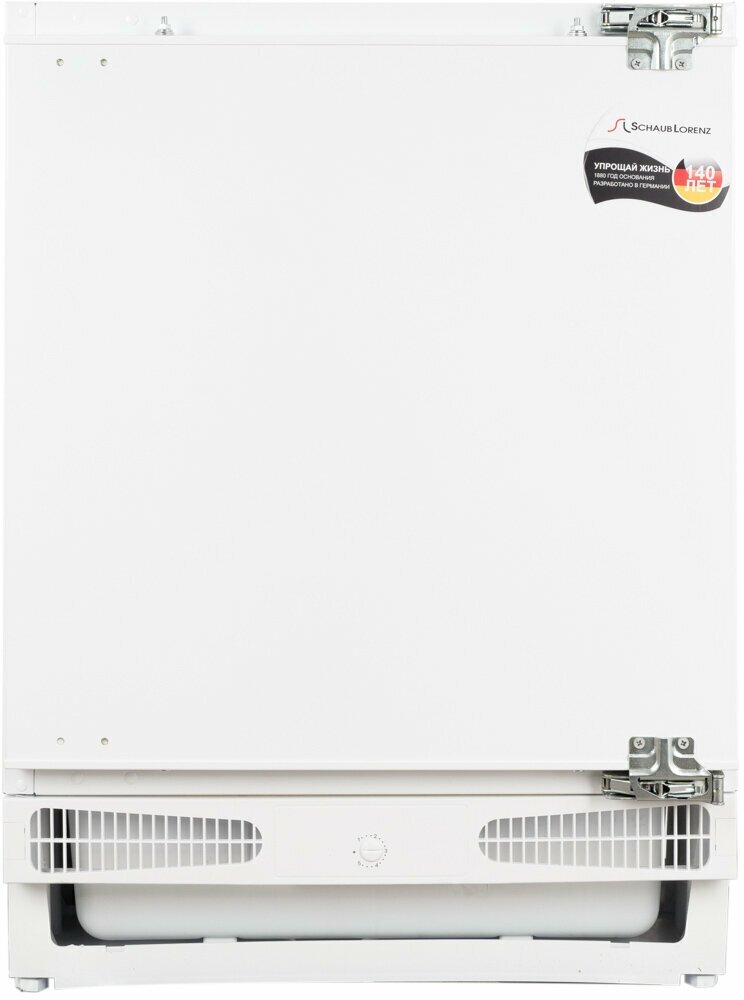 Встраиваемый холодильник Schaub Lorenz SLS E136W0M, компактный, перенавешиваемые двери, антибактериальное покрытие