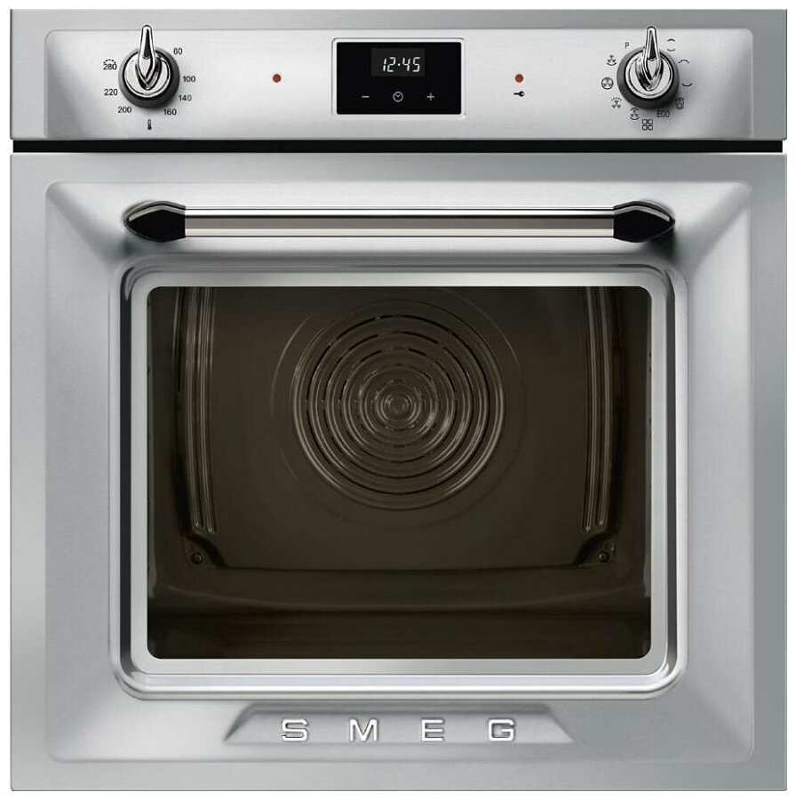 Духовой шкаф электрический с пиролизом Smeg SOP6900TX