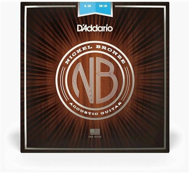 D'Addario NB1253 Струны для акустической гитары, 12-53