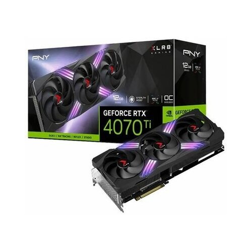 Видеокарта PNY GeForce RTX 4070 Ti XLR8 GAMING VERTO OC 12GB