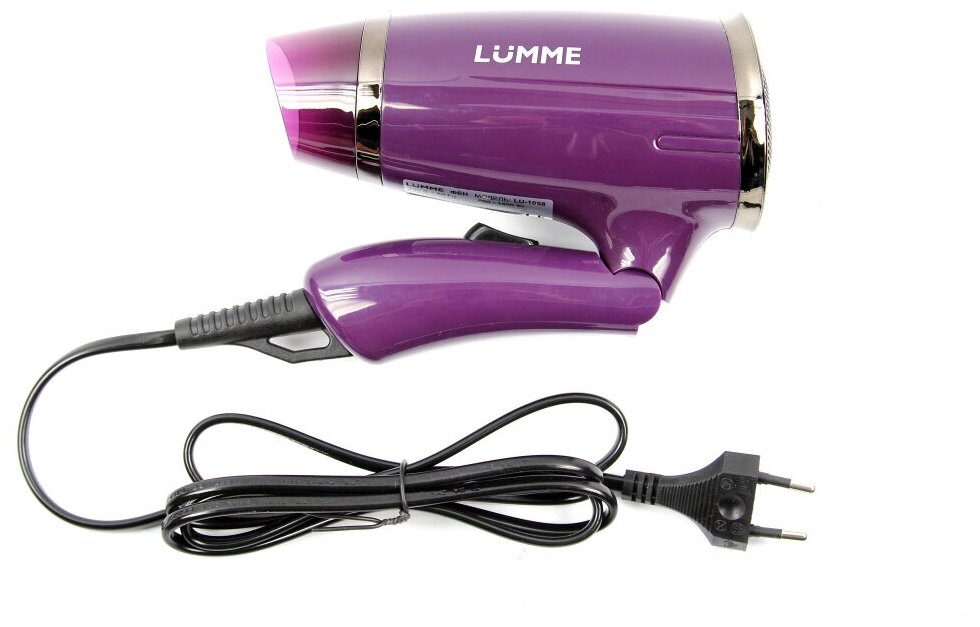LUMME LU-1058 фиолетовый чароит фен - фотография № 6