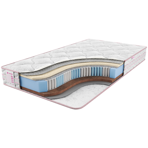фото Матрас sontelle vivre tense event, пружинный, белый