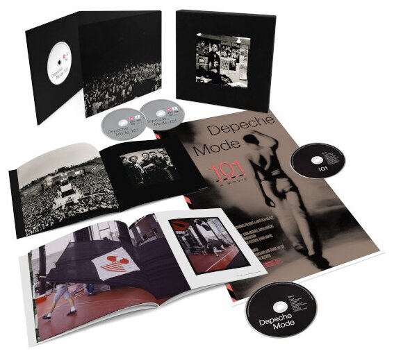 DEPECHE MODE 101, 2CD+2DVD+Blu-Ray (Limited Edition, Box Set)