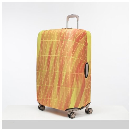 фото Чехол для чемодана бол 28" огонь, 45*30*70, оранжевый 4613692 сима-ленд