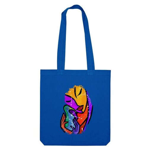 фото Сумка шоппер us basic, синий