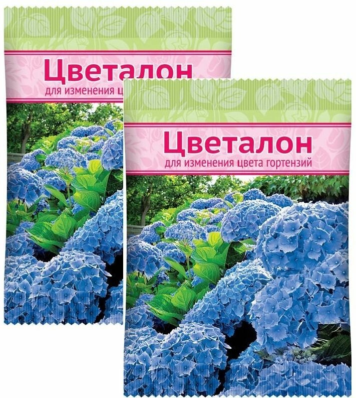 Цветалон для изменения цвета гортензий 2х100г