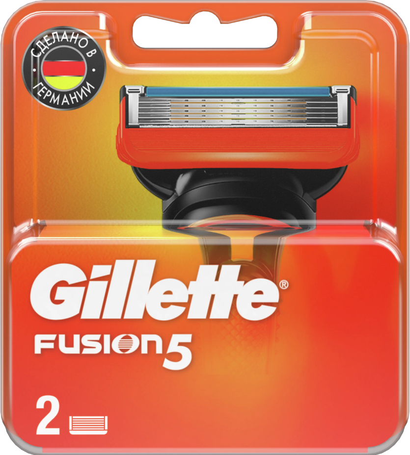 Gillette Fusion / Сменные кассеты 2 шт.