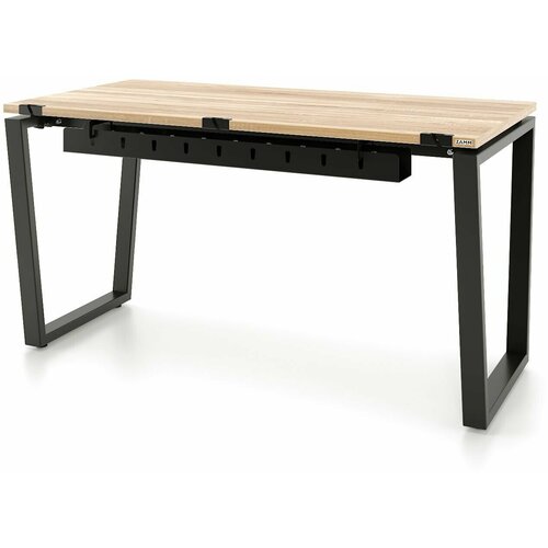 Компьютерный стол, Письменный стол Ирис (Тип 3) с пропусками для проводов и кабель-каналом