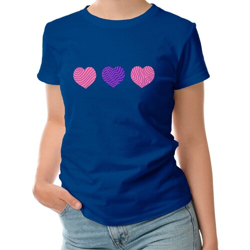 фото Футболка roly, размер l, синий