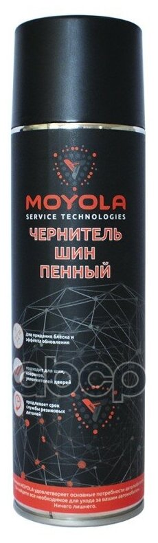 Чернитель Шин (Пенный) 650 Мл MOYOLA арт. MTIS650