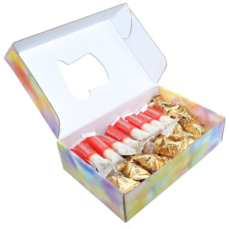 Набор конфет « Подари меня!» в подарочной коробке, Тимофеев ко, 500 г - фотография № 1