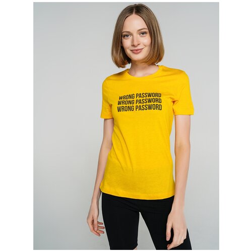 фото Футболка с кор.рукавом твое 75901 размер xs, желтый, women