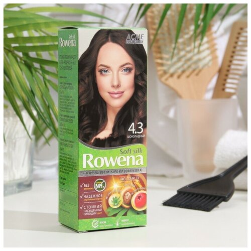 Крем-краска для волос Rowena Soft Silk 4.3 шоколадный, 135 мл