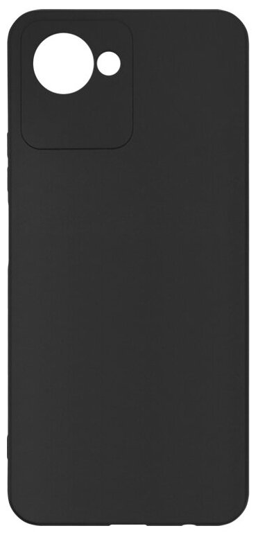 Силиконовый чехол для Realme C30s DF rmCase-27 (black)