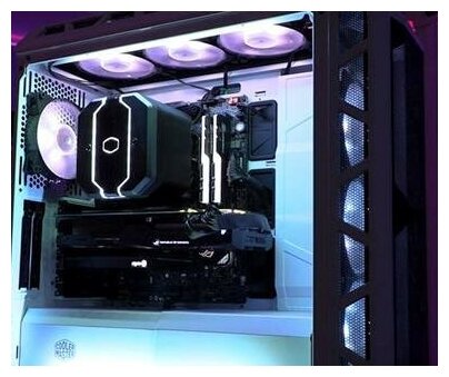 Cooler Master CPU Cooler MasterAir MA620M, 650-2000 RPM, 200W, ARGB LED fan, ARGB LED controller, Full Socket Support - фото №15