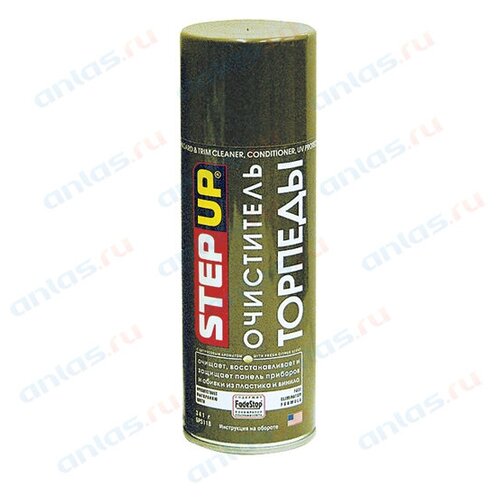 Очиститель пластика Step Up цитрус 341 г AGA SP5118 цена за 1 шт 770₽