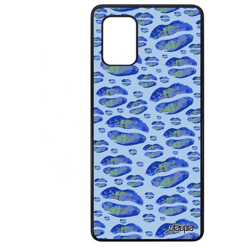 фото Чехол на телефон samsung galaxy a71, "губы" абстрактный незнакомка utaupia