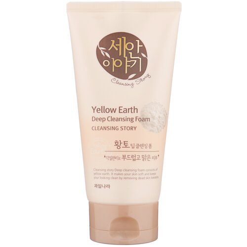 Kwailnara пенка для умывания Cleansing Story Yellow Earth, 150 мл, 150 г