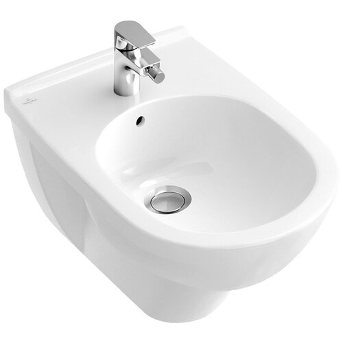 Биде подвесное Villeroy & Boch O.novo 54600001 с горизонтальным выпуском белый