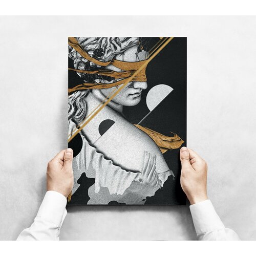 Плакат "Современное искусство" / Интерьерный постер формата А1 (60х80 см) без рамы