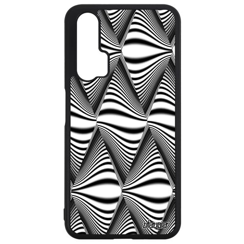 фото Чехол на смартфон honor 20 pro, "иллюзия волны" кружение треугольник utaupia