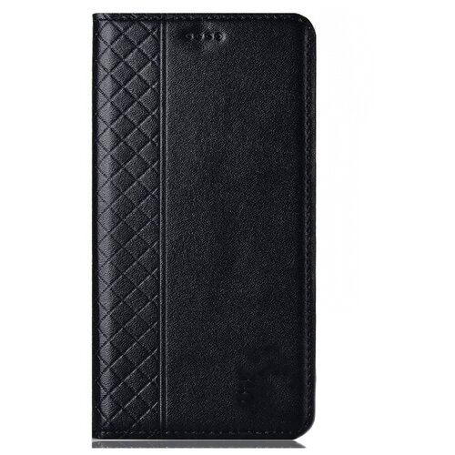 фото Чехол-книжка mypads premium для huawei nova 7 se / huawei honor 30s (cdy-nx9a) из качественной импортной натуральной кожи с элегантной стеганой прошивкой премиум-класса и магнитной крышкой черный