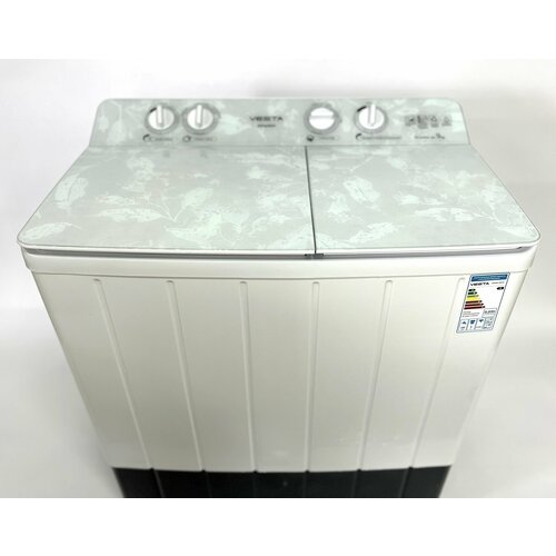 Стиральная машина полуавтомат VESTA WMG 90Р-Abstract 01Голубой 9 кг 1812600₽