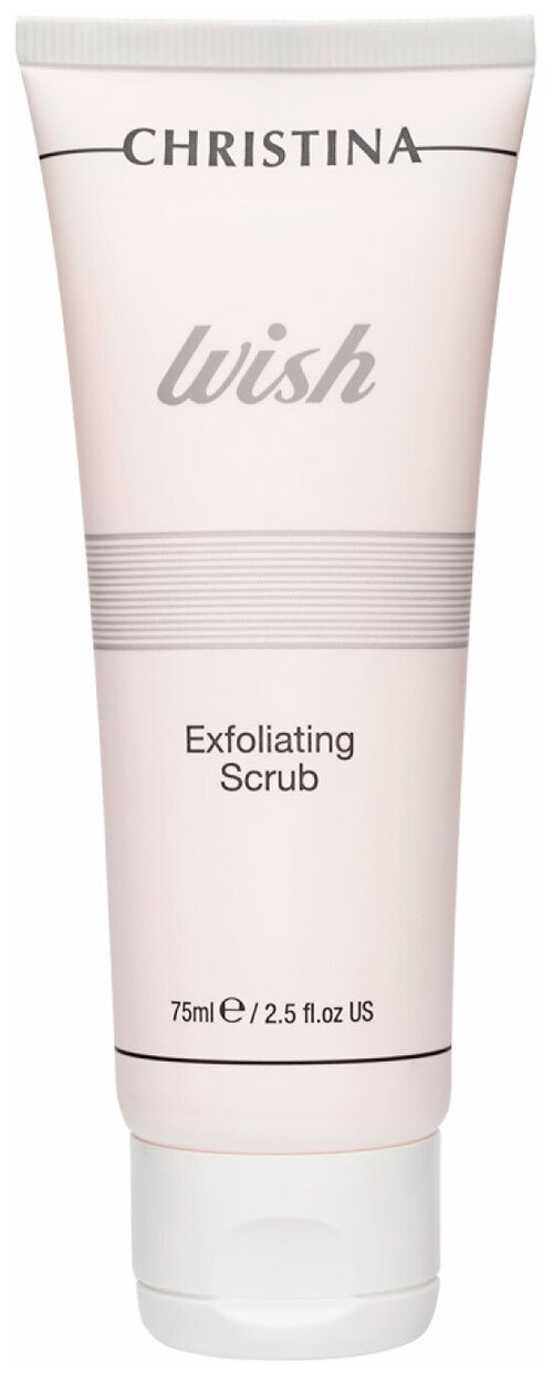 Christina скраб-эксфолиатор для лица Wish Exfoliating Scrub, 75 мл