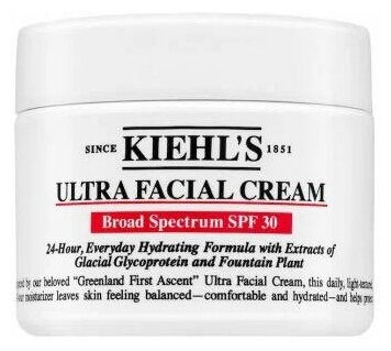 Kiehl's Ultra Facial Cream SPF 30 Увлажняющий крем для лица, 50 мл