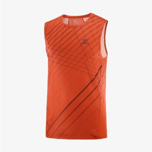 Майка Salomon SENSE AERO TRAIL TANK - XS/44 (красный)